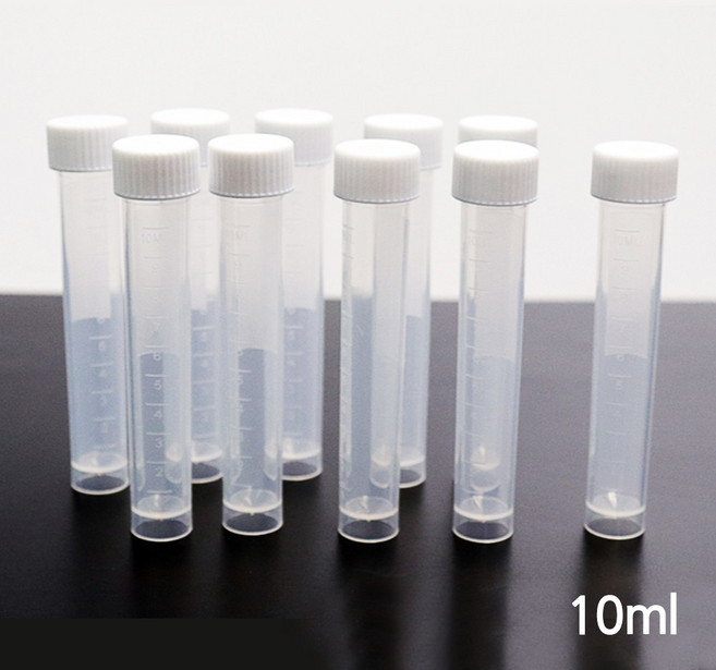 10ml 스탠딩 원심관튜브 10개, 1개