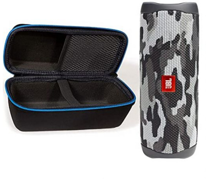 JBL 플립 5 블루투스 스피커 및 케이스 세트