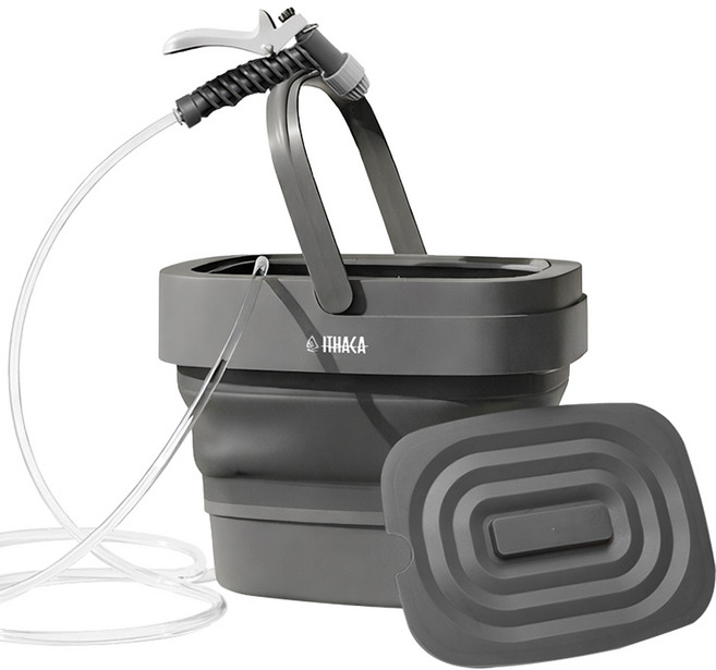 [이타카] 아웃도어 오토 샤워기 2.0, 1단, 단품, 1개