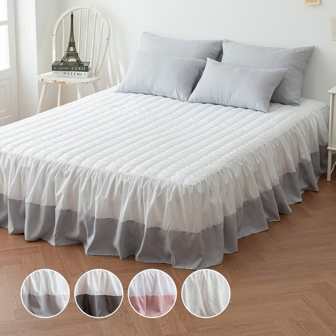 레이궁 톤앤톤 호텔식 스커트 침대 매트리스 커버