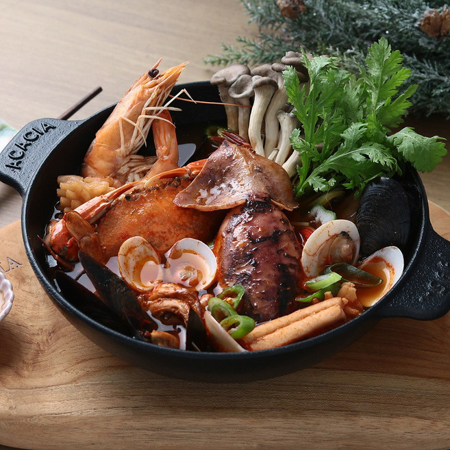 지브로와 바다 그 맛 해물탕 밀키트 모음 (1인분/해물탕 알탕 꽃게탕 동태탕), 알탕 1인분 (500g), 1개