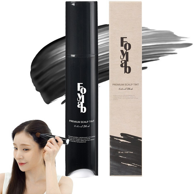 포이랩 두피틴트, 내추럴블랙, 1개, 내추럴블랙