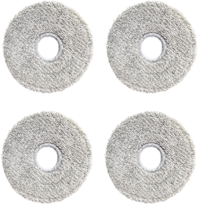 존알 JONR 물걸레로봇청소기 호환 액세서리 필터 물걸레 더스트백, 4개, 물걸레