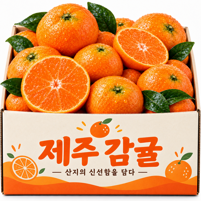 [마지막특가] 최대14brix 고당도 제주 감귤, 1박스, 3kg (대과)