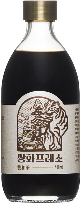 팔팔호랑이 쌍화프레소 수제 쌍화차 진액, 1개, 1개입, 400ml