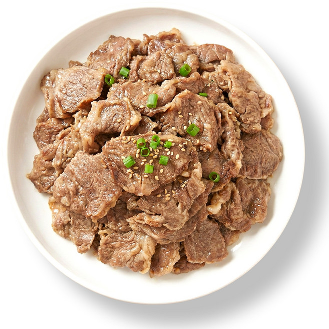 익혀나온 돼지뽈살 돼지볼살 슬라이스 2kg 돼지특수부위, 1개