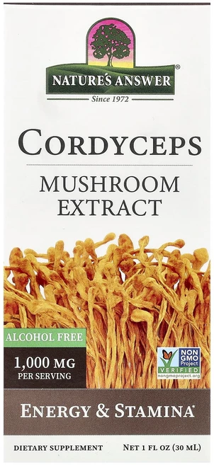 너무좋습니다 Nature's Answer 동충하초 버섯 추출물 알코올 무함유 30ml(1fl oz) 매일 좋아지는느낌, NaturesAnswer동충하초버섯추출물알코올무함유30, 1개, 30ml - 쿠팡