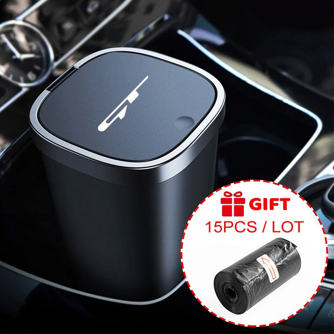 기아 GT 라인 EV6 스포티지 엘란트라 리오 셀토스 차량용 쓰레기통 쓰레기 보관함, A, 1개