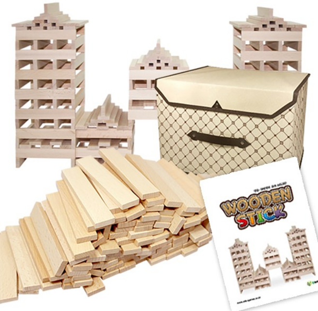 에듀게임즈 원목 카프라 고급형 500피스(사은품 : 활용집+보관함), 1개