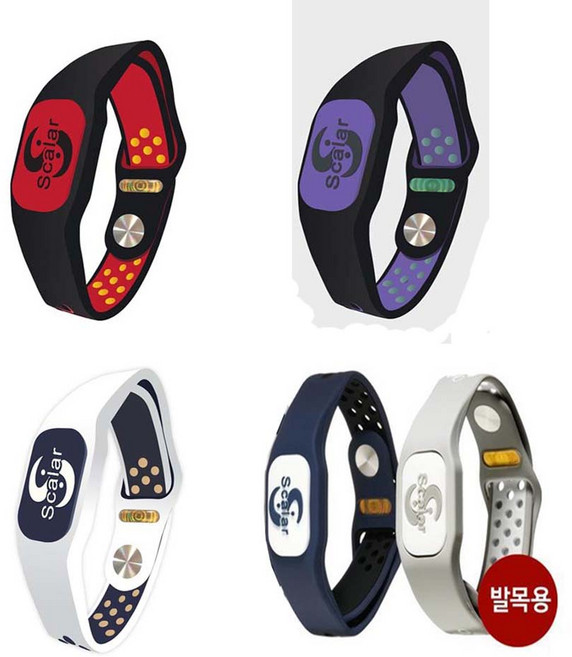 세광몰 효도팔찌 어버이선물 스포츠밴드 골프밴드 헬스케어 연예인착용 건강팔찌, 레드, 1개