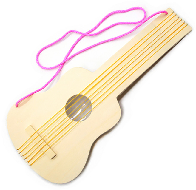 나무기타 만들기세트(A) 학습준비물 미술재료 통기타 일렉트릭기타, 나무기타만들기세트-A, 1개