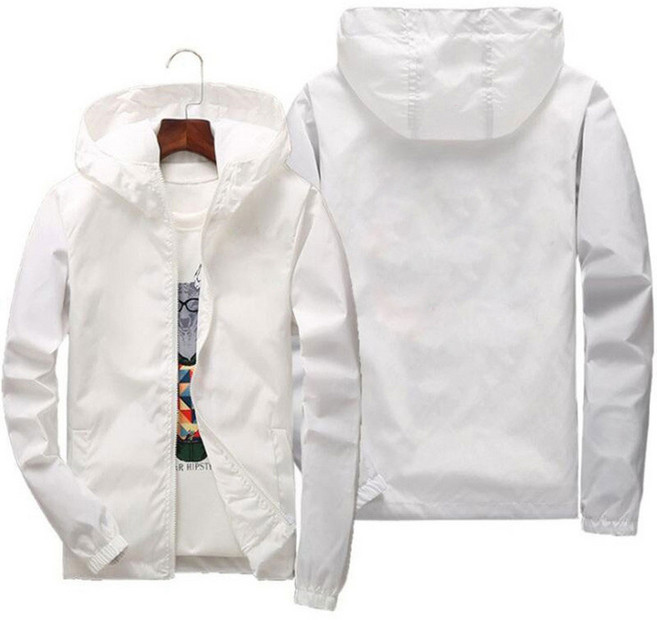 ANYOU 남성 봄 가벼운 자켓 방수 방풍 통근 외투 베스트셀러