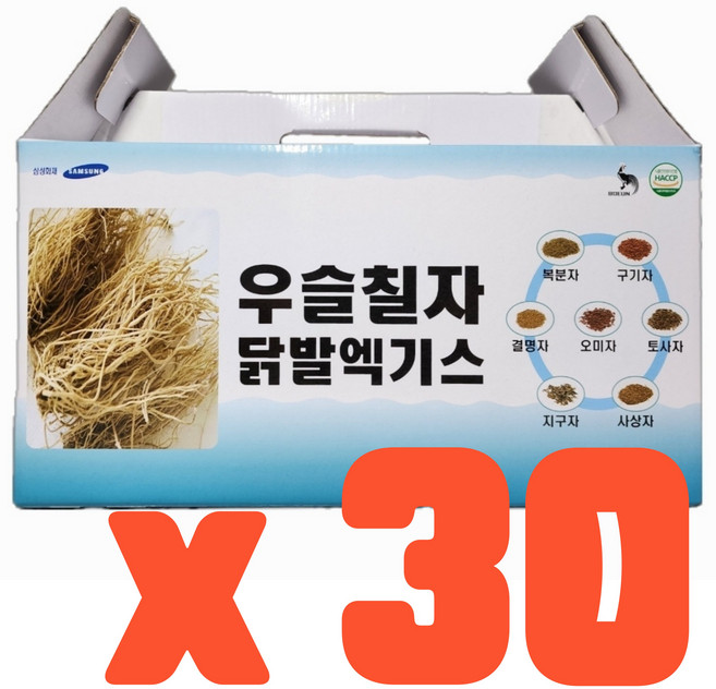 보은식품 우슬칠자 닭발즙 고형가루 없는 무첨가물 닭발진액 HACCP, 30박스, 3L