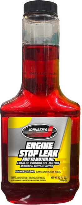 엔진오일 누유방지제 존슨 스탑 리크 오일링 경화 예방 가솔린 디젤 LPG 휘발유 경유, 1개, 모든 연료 유형