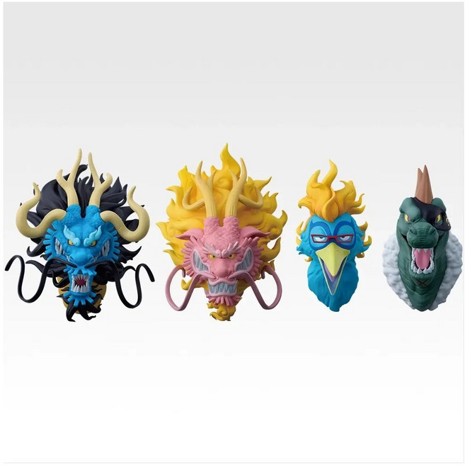 마그넷 피규어 세트(4종-1세트) F상 원피스 악마를 품은 자들 3탄 제일복권 이치방쿠지 6cm