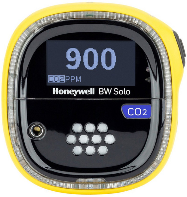 하니웰 BW SOLO Wireless 단일가스측정기 CO2(이산화산소) 블루투스 기능, 1개