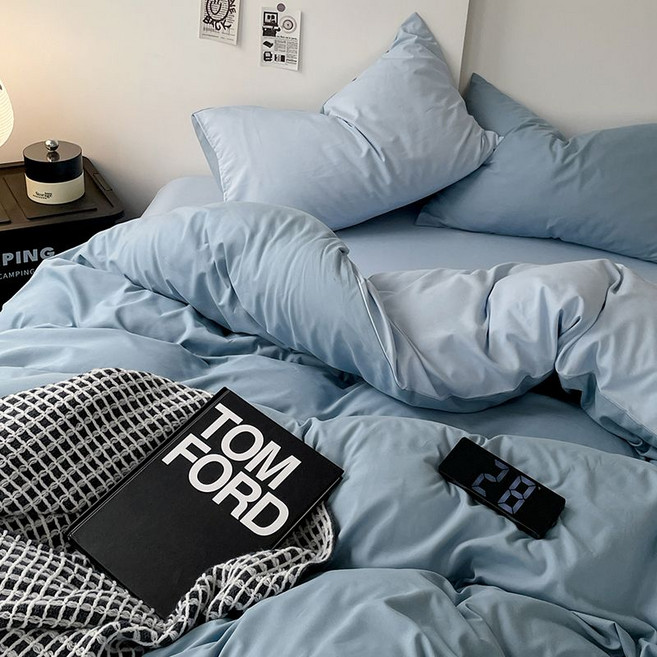 유판 부드러운 심플 이불커버 단품