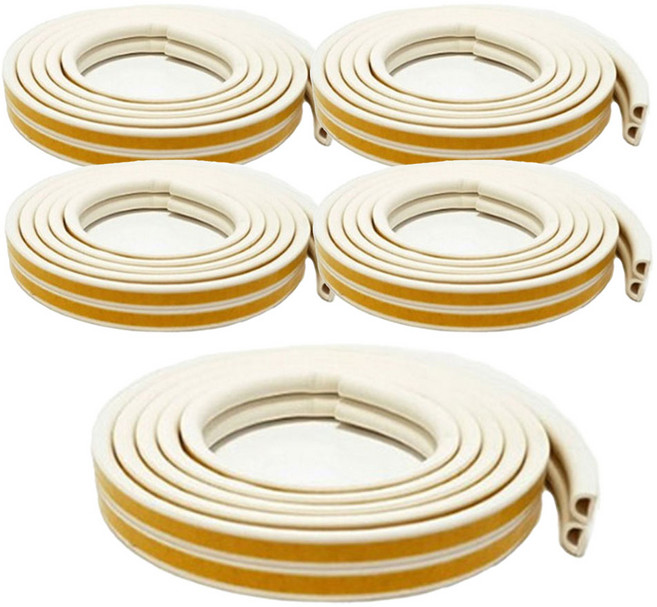 애드라이프 문틈막이 5개, D형 아이보리 5개