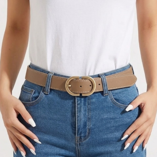 트랜디제이 여성 벨트 패션 골프 가죽 허리띠