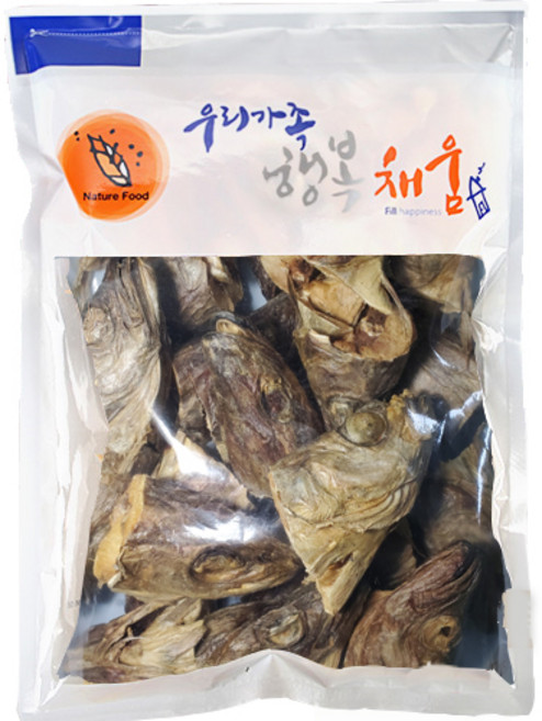 수제명가 강아지 동결건조간식 대형견용 200g, 북어머리, 1개