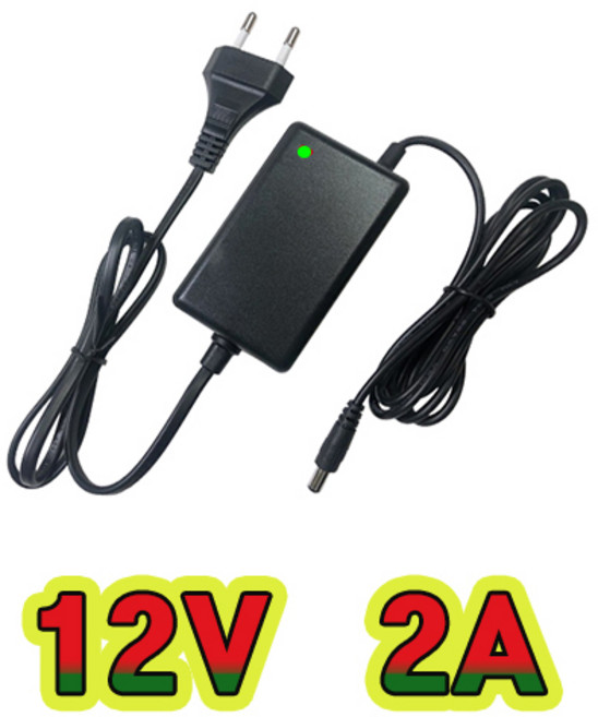 순흥전기 12V 2A 어댑터 전원선일체형(CN) DC 12V2000mA SMPS 직류전원장치 아답터, 12V2A 전원선일체형(CN), 1개