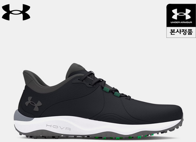 [정상가 239000원] UA 드라이브 프로 스파이크리스 남성 와이드 골프화_3026921
