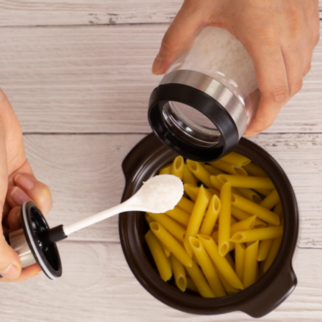 cocooning 쿠킹브러쉬 오일병 허니브러쉬 꿀청병 스푼있는 양념병 250ml, 스푼양념병, 1개