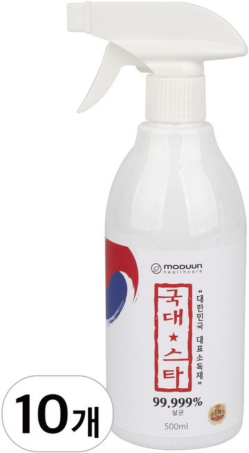 국대스타 살균소독제, 500ml, 10개