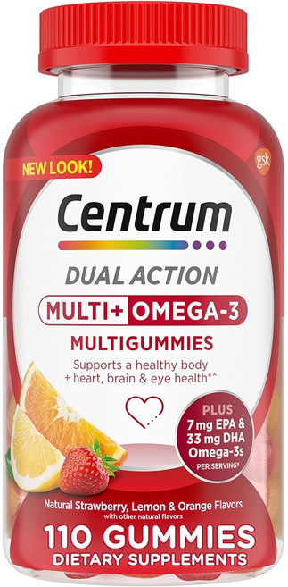 센트룸 멀티비타민 오메가3 110 구미, 110정, 1개