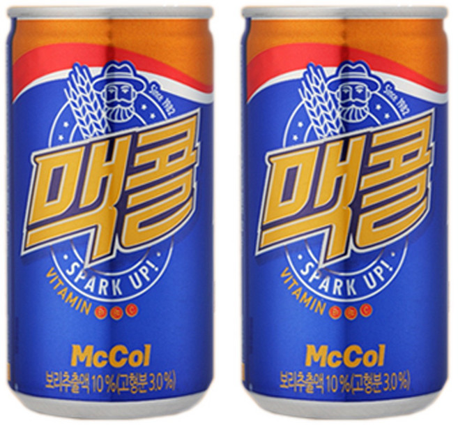 맥콜, 190ml, 60개