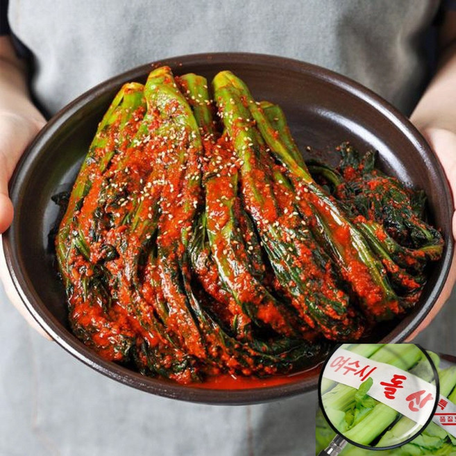 여수 돌산 갓김치 맛집 택배 돌갓김치, 1개, 2kg