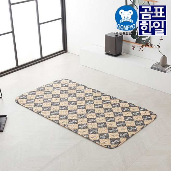 곰표한일 전기매트 싱글 전기요 1인용 침대 무자계 매트 노블 도그 중형, 단품, ONE COLOR/FREE