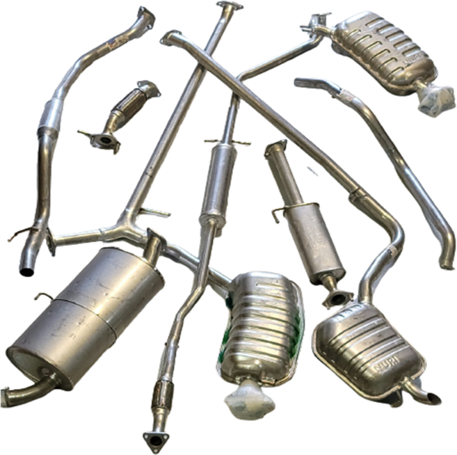 소음기 머플러 더뉴스파크 중, 1개