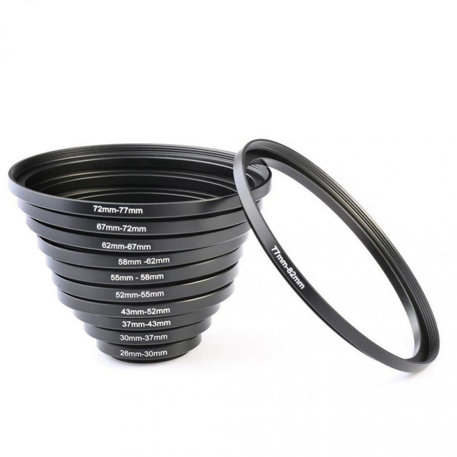 K&F Concept 필터 교환 업링 67mm - 77mm / 스텝업링 67-77 / 렌즈구경 67mm 에 77mm 필터 장착용 필터교환링