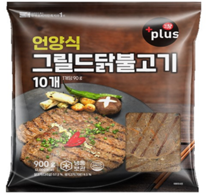 식자재왕플러스 언양식 그릴드 닭불고기, 2개, 900g