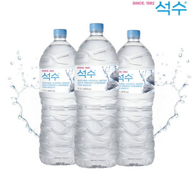 하이트진로 석수 생수, 2L, 36개