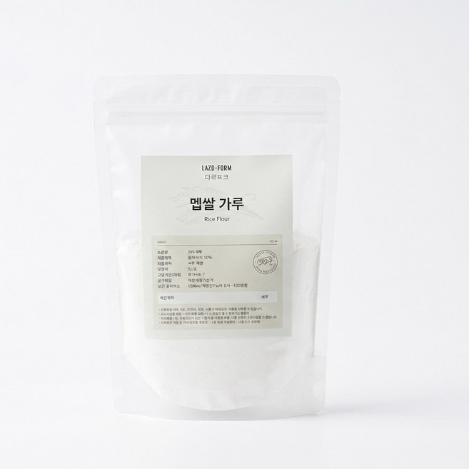 다보농장 국산 건식 멥쌀가루 500g 1개 쌀가루
