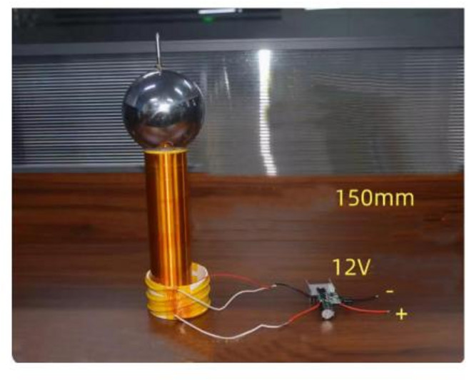 뮤지컬 테슬라 코일 Taidacent 캔들 호환 타워 부스트 모듈 DIY 점화 라이터 플러그 방전 12V