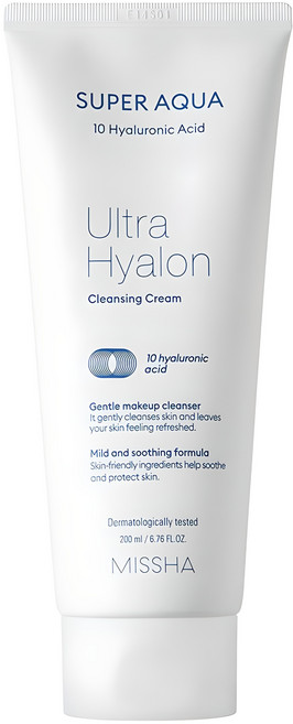 미샤 수퍼 아쿠아 울트라 히알론 클렌징 크림, 200ml, 1개