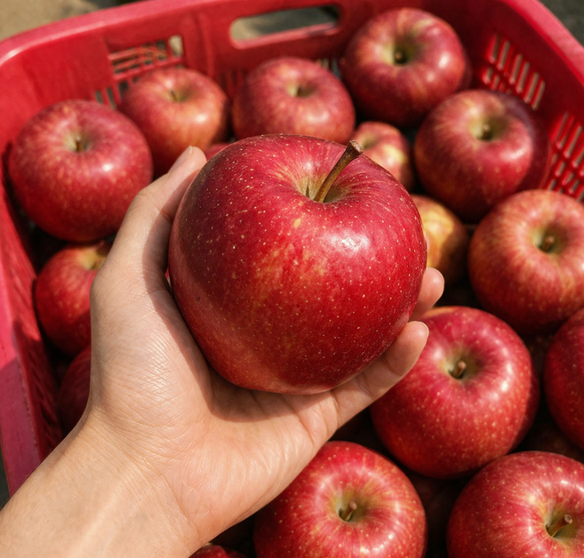 1+1 [하나사고 하나더] 문경 고지대 꿀맛덩이 햇 사과 5KG (총 10키로 발송) 대과, 1박스, 10KG