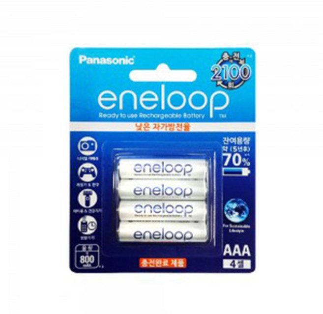 파나소닉 에네루프 AAA 충전지, 4개입, 1개
