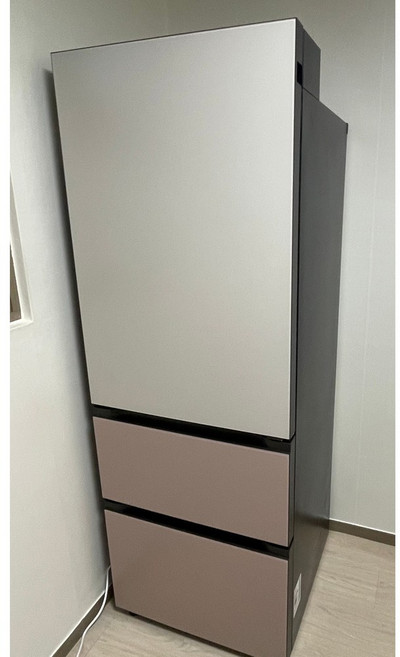 [색상선택형] LG전자 오브제 324L 스탠드형 김치냉장고 글라스 Fit & Max 김치톡톡 방문설치, 베이지 + 클레이브라운, Z334GBC122S