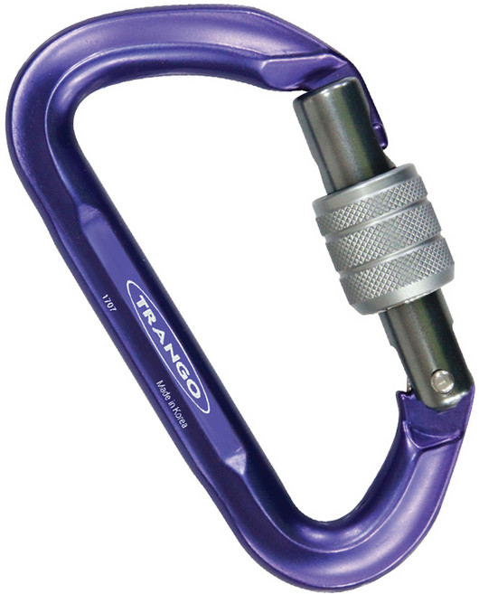 트랑고 MD 키 락 등산 클라이밍 카라비너 암벽 등반 D형 고리, 사이즈:ONE, 1개