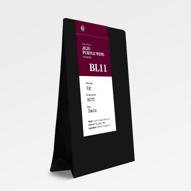 쓰리미닛 티바이블 제주 퍼플 와인 티, 1개, 30개입, 2g