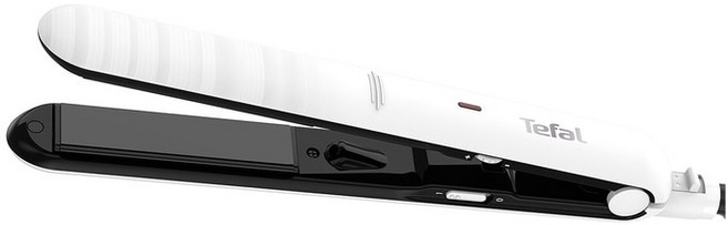 테팔 헤어 스트레이트너 뉴 옵티리스 매직기, 화이트, Hs3210K0