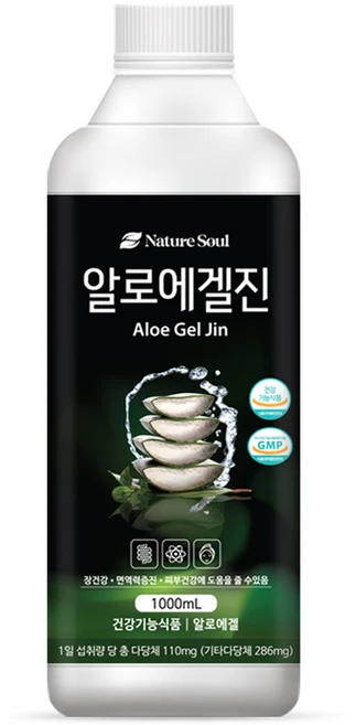 DR+ 알로에겔진 1000mL x 1병 이뮨알로에 알로에베라 건강즙, 1L, 1개 - 쿠팡