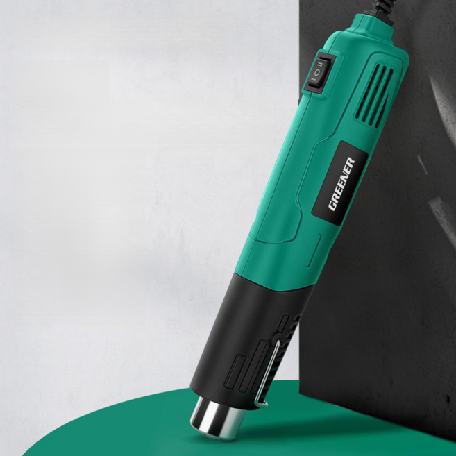 히팅건 열풍기 휴대용 핫건 소형 온도조절 히터건, 2단조절 업그레이드형, 1개