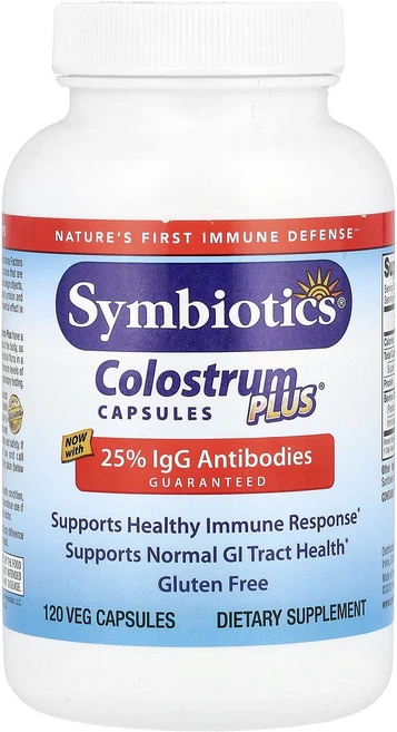 새해 첫좋은선물 Symbiotics 초유 플러스® 베지 캡슐 120정 제대로 할인합니다, Symbiotics 초유 플러스 베지 캡슐 120정, 1개 - 쿠팡