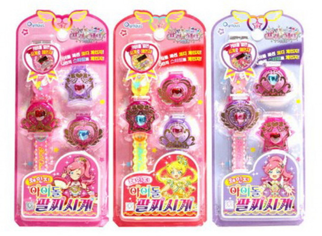 프리채널 체인지 아이돌 팔찌 시계 3종세트 프리채널 시계, 1개