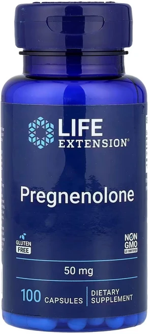 라이프익스텐션 프로그네놀론 50mg 100캡슐 Life Extension, 100정, 3개 - 쿠팡